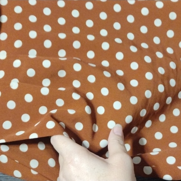 SANCTUARY Shorts Polka Dots Button Front Pockets Size L - Picture 5 of 9